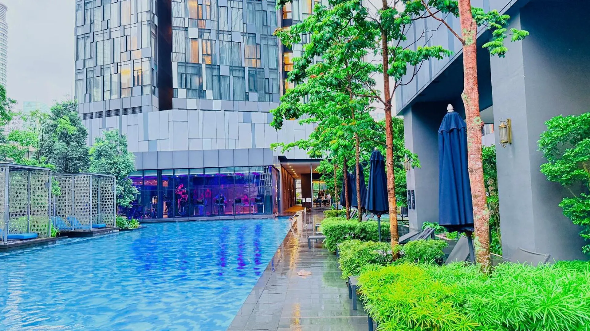 Rooftop Pool Klcc Star Residence Kuala Lumpur Apartment